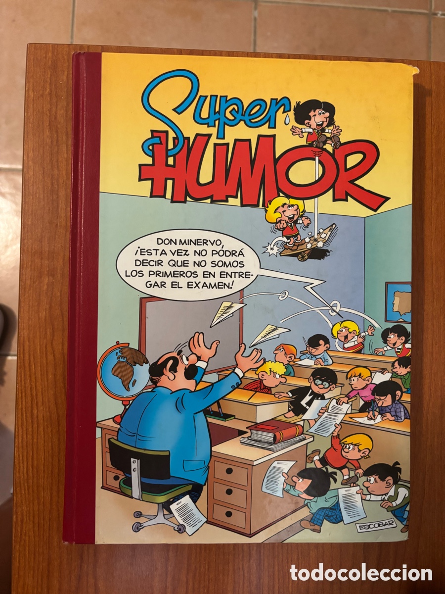 C&oacute;mics: S&uacute;per Humor Zipi y Zape n&ordm; 6 &ndash; Escobar &ndash; Ediciones B &ndash; 1&ordf; edici&oacute;n 1995