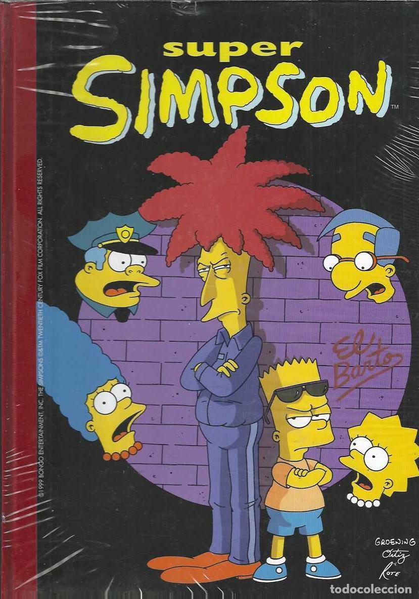 C&oacute;mics: SUPER SIMPSON 7 - TAPA DURA ED. B - PEQUE&Ntilde;O GOLPE EN LA PARTE SUPERIOR