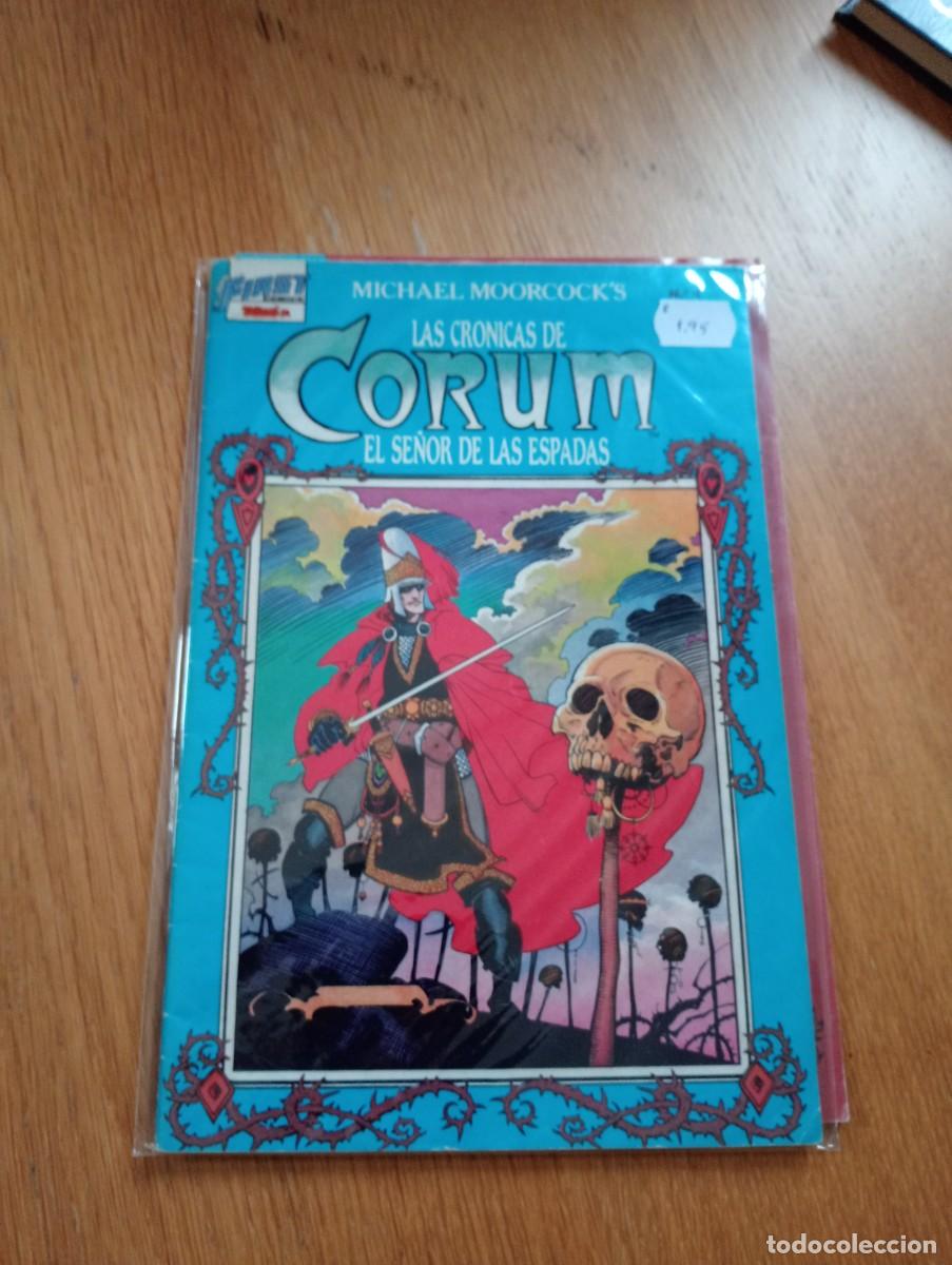 C&oacute;mics: LOTE LAS CR&Oacute;NICAS DE CORUM. 2 EJEMPLARES (DE 16). FIRST C&Oacute;MICS. EDICIONES B. 1989. - Foto 2