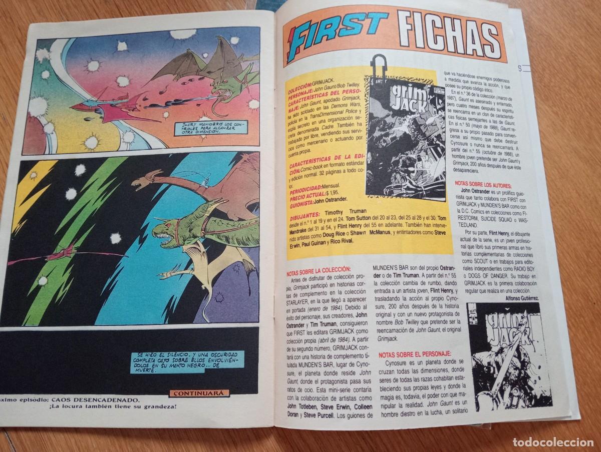 C&oacute;mics: LOTE LAS CR&Oacute;NICAS DE CORUM. 2 EJEMPLARES (DE 16). FIRST C&Oacute;MICS. EDICIONES B. 1989. - Foto 8