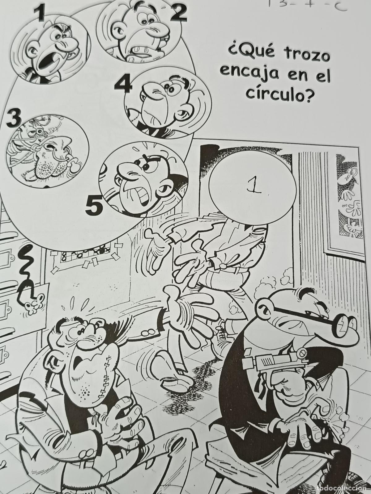 C&oacute;mics: Libro de Actividades MORTADELO. Pasatiempos, y Dibujos. Ediciones B,. - Foto 2