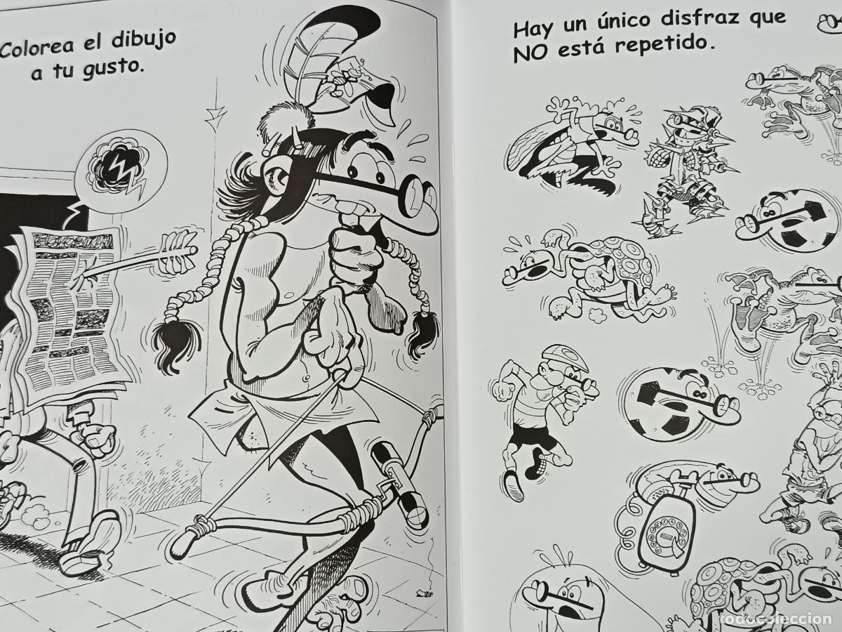 C&oacute;mics: Libro de Actividades MORTADELO. Pasatiempos, y Dibujos. Ediciones B,. - Foto 5