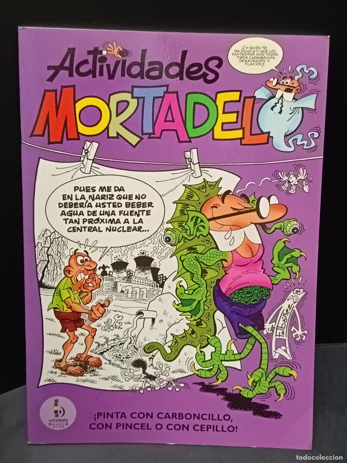 C&oacute;mics: Libro de Actividades MORTADELO. Pasatiempos, y Dibujos. Ediciones B,. - Foto 6