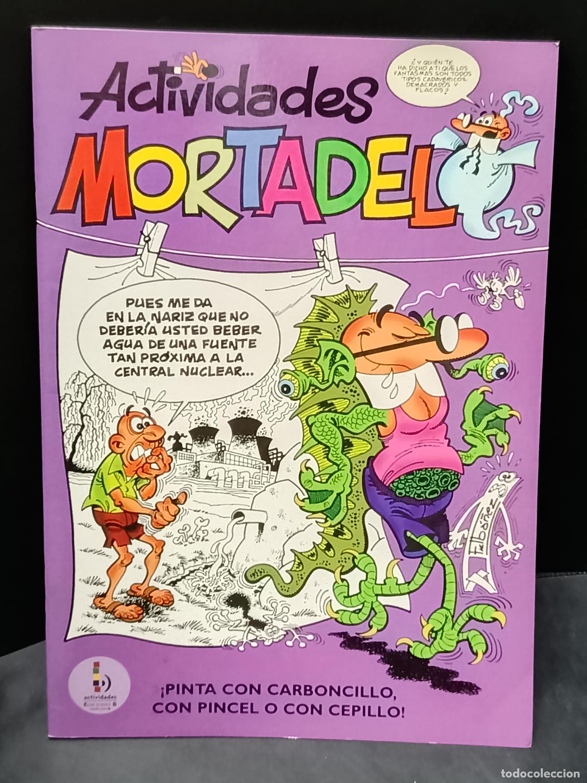 C&oacute;mics: Libro de Actividades MORTADELO. Pasatiempos, y Dibujos. Ediciones B,. - Foto 1