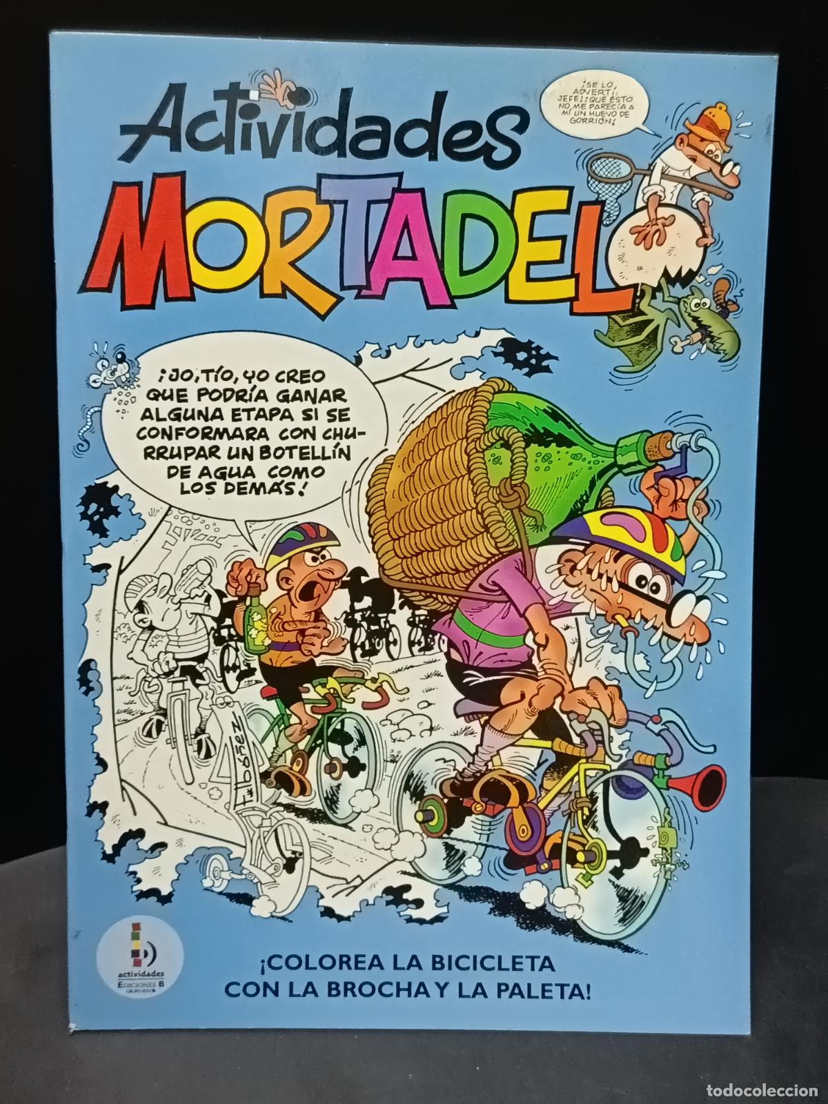C&oacute;mics: Libro de Actividades MORTADELO. Pasatiempos, y Dibujos. Ediciones B,.