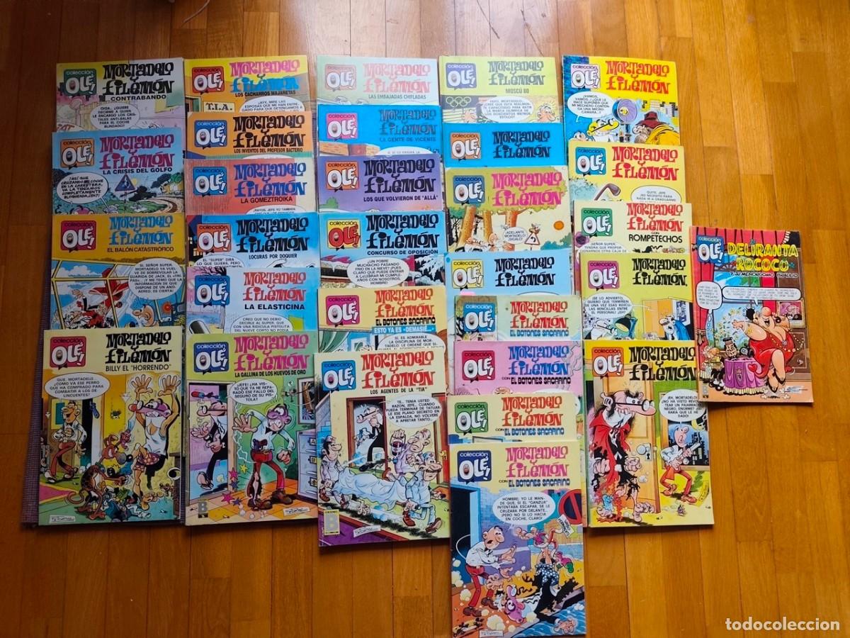 C&oacute;mics: OL&Eacute; MORTADELO EDICIONES B x 30 muy buen estado.