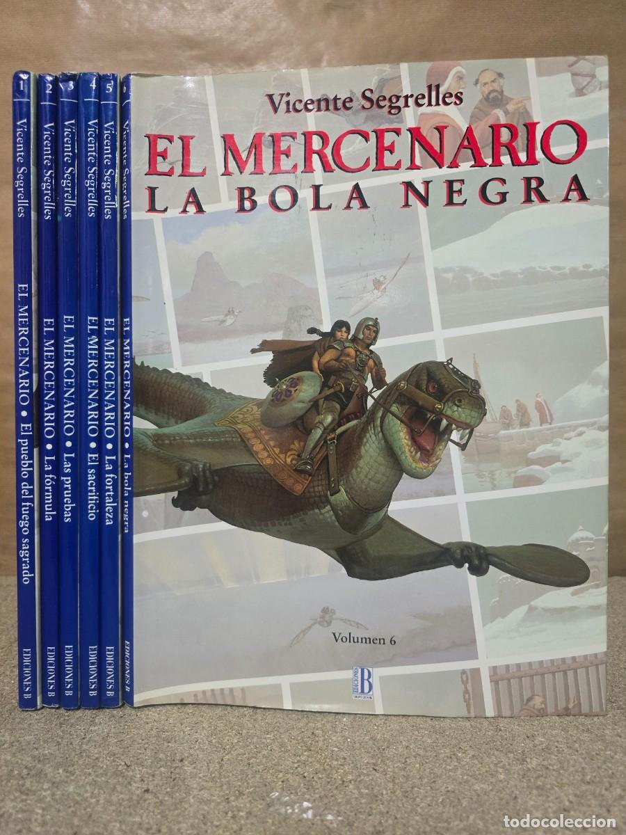 C&oacute;mics: El Mercenario.Completa 6 Tomos.Vicente Segrelles.Ediciones B