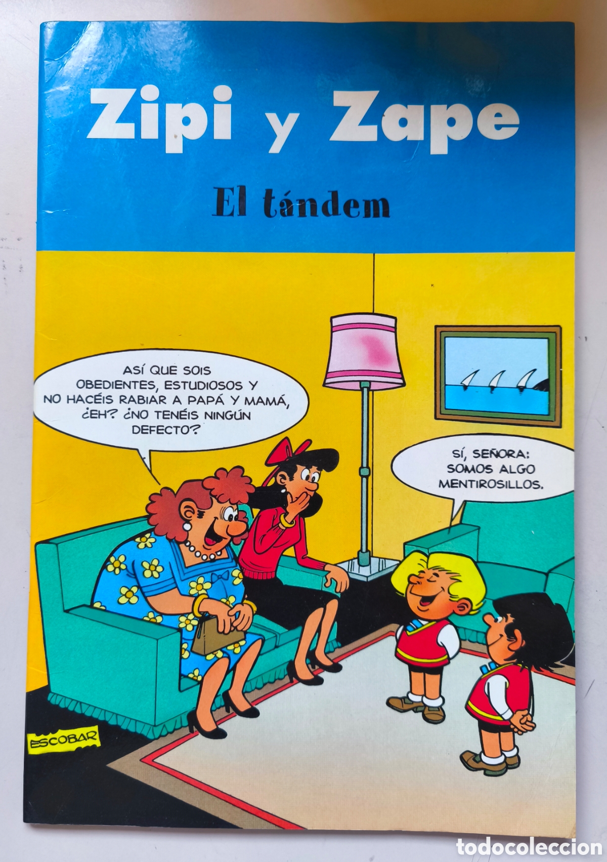 C&oacute;mics: ZIPI Y ZAPE: EL TANDEM &ndash; EDICIONES B 2003
