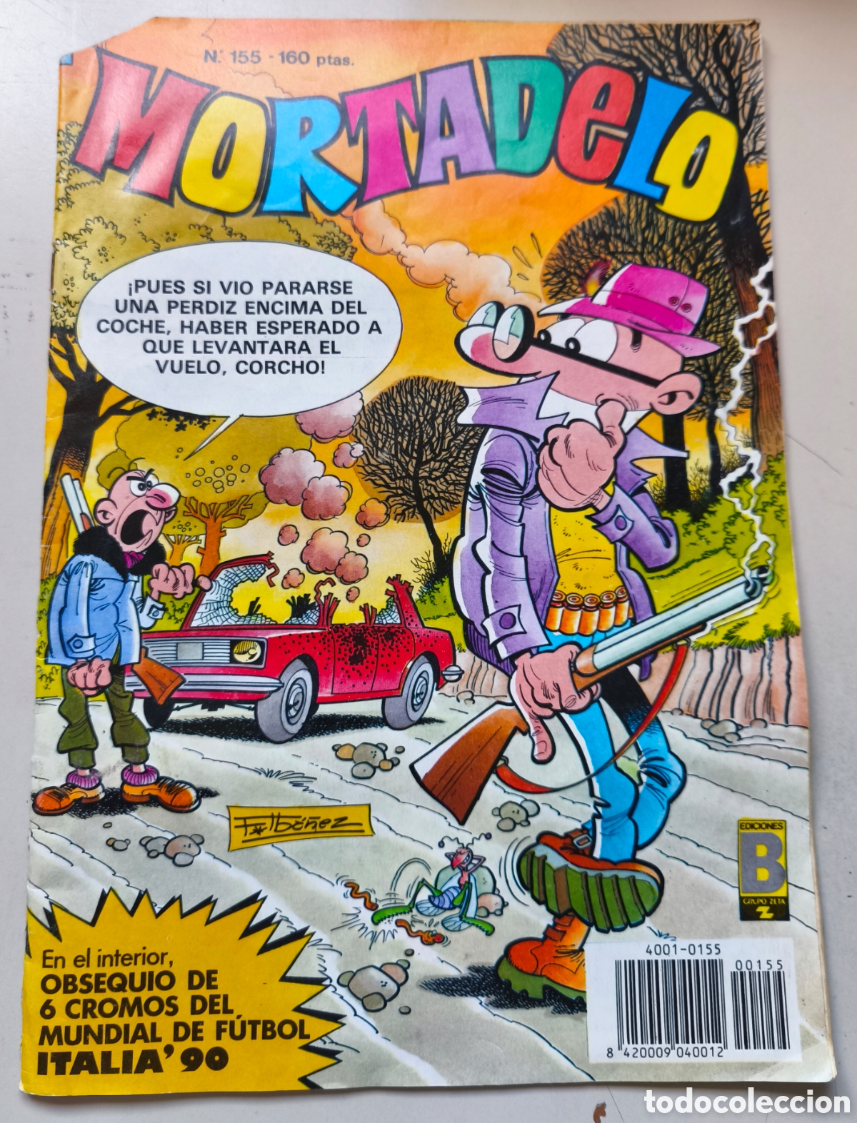 C&oacute;mics: MORTADELO, NUMERO 155, (EDICIONES B Y GRUPO Z) - Foto 1