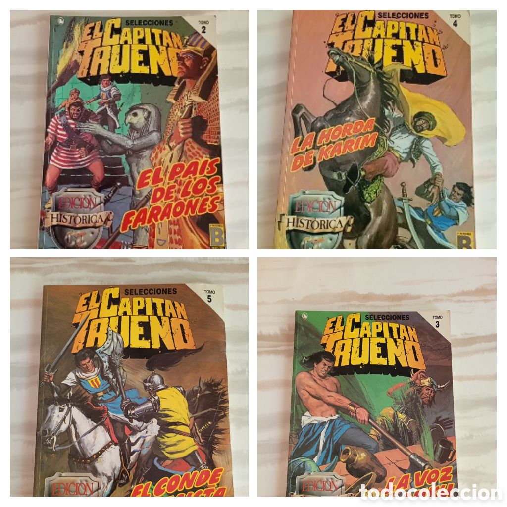 C&oacute;mics: EL Capit&aacute;n Trueno Edici&oacute;n Hist&oacute;rica 4 Retapados