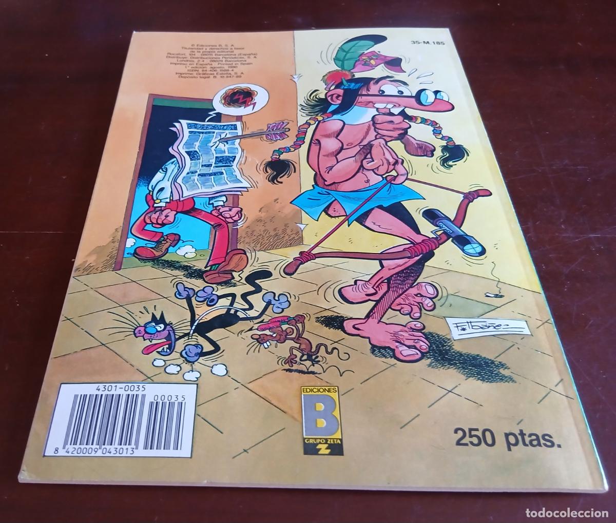 C&oacute;mics: COLECCION OLE N&ordm; 35 - M.185 - MORTADELO Y FILEMON - EDICIONES.B - Foto 2