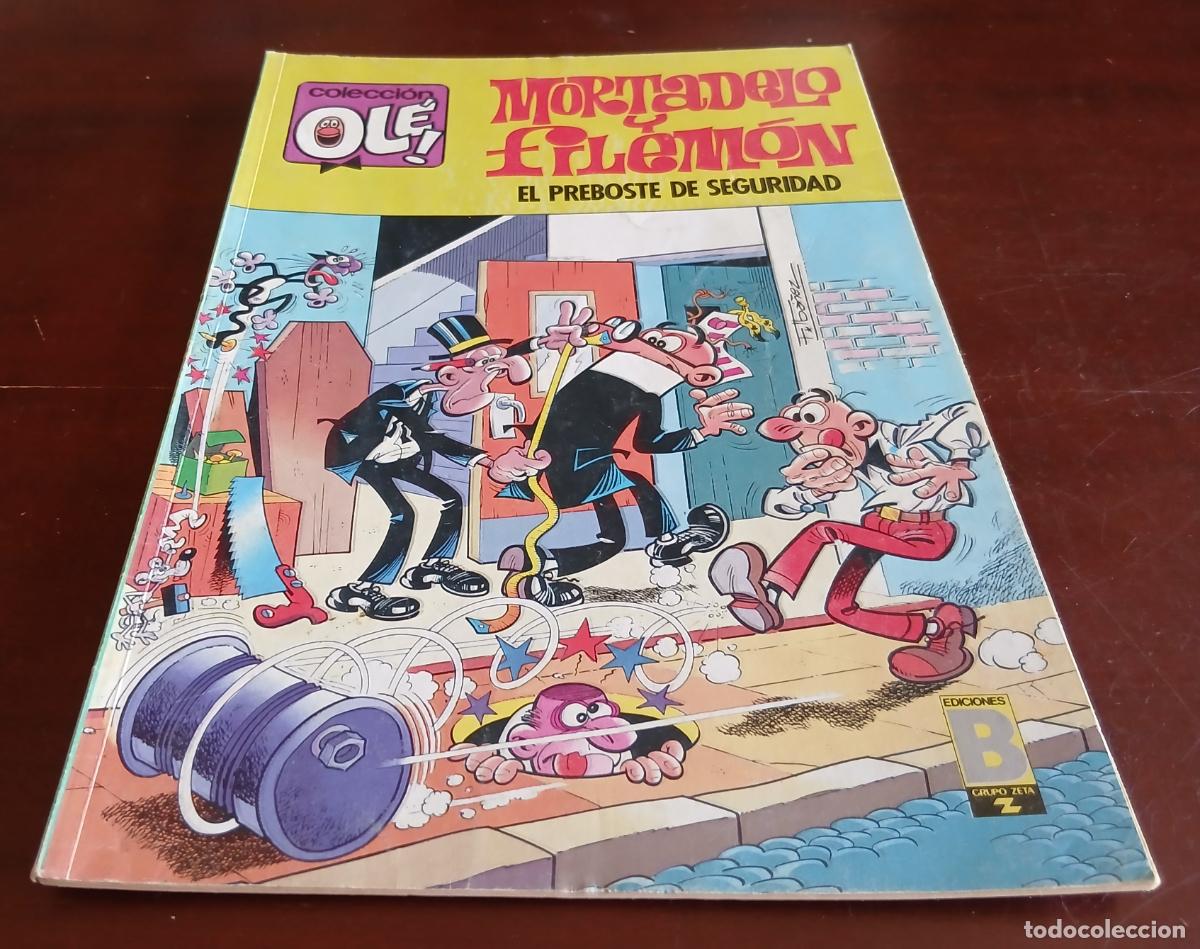 C&oacute;mics: OLE N&ordm; 319 - M.72- MORTADELO Y FILEMON - EL PREBOSTE DE SEGURIDAD - EDICIONES.B