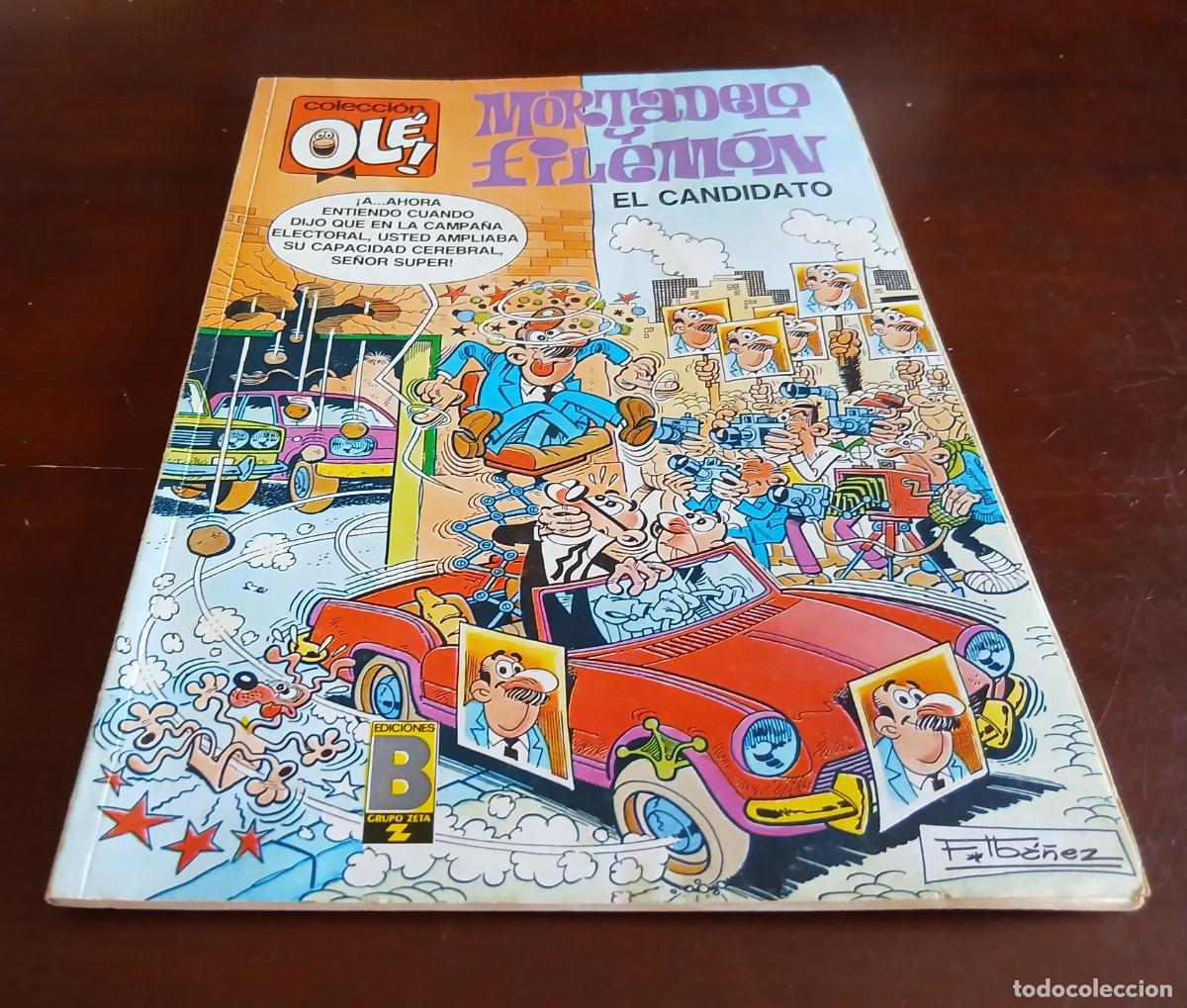 C&oacute;mics: COLECCION OLE N&ordm; 162 - M.91 - MORTADELO Y FILEMON - DOS BESUGOS DE AUPA - EDICIONES.B