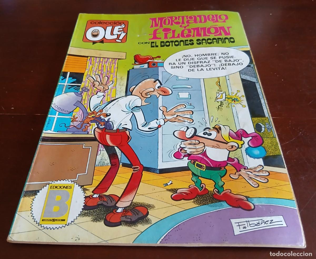 C&oacute;mics: COLECCION OLE N&ordm; 262 - M.47- MORTADELO Y FILEMON - EL BOTONES SACARINO - EDICIONES.B