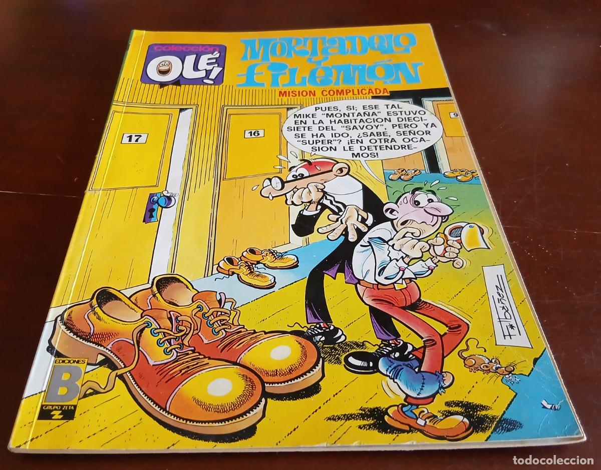 C&oacute;mics: COLECCION OLE N&ordm; 154 - M.117 - MORTADELO Y FILEMON - MISION COMPLICADA - EDICIONES.B