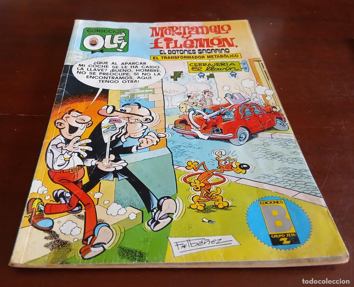 C&oacute;mics: COLECCION OLE N&ordm; 182 - M.99 - MORTADELO Y FILEMON - EL TRANSFORMADOR METABOLICO - EDICIONES.B