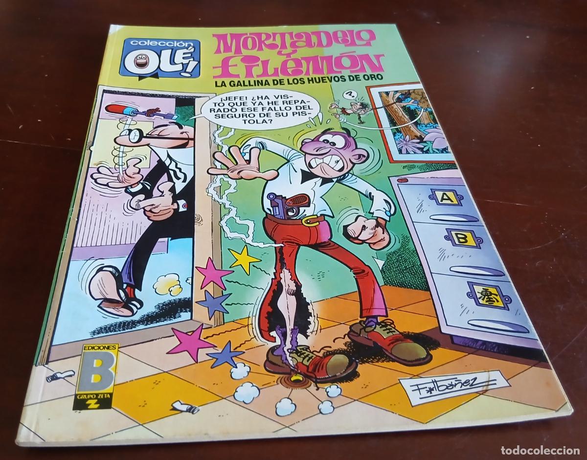 C&oacute;mics: COLECCION OLE N&ordm; 126 - M.79 - MORTADELO Y FILEMON - LA GALLINA DE LOS HUEVOS DE ORO - EDICIONES.B