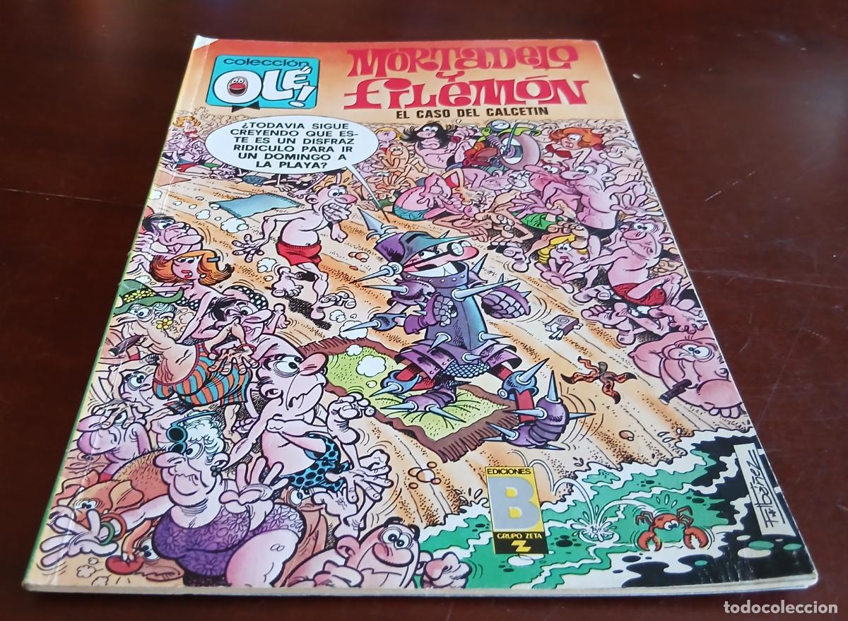 C&oacute;mics: COLECCION OLE N&ordm; 128 - M.80 - MORTADELO Y FILEMON - EL CASO DEL CALCETIN - EDICIONES.B