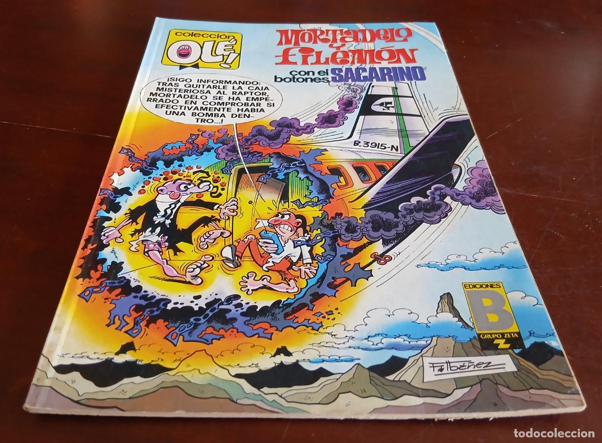 C&oacute;mics: COLECCION OLE N&ordm; 165 - M.94 - MORTADELO Y FILEMON - BOTONES SACARINO - EDICIONES.B