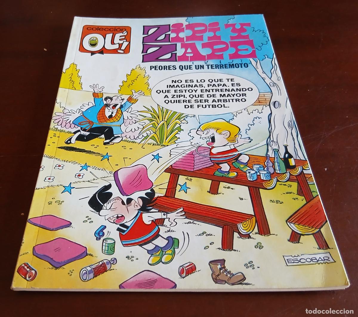 C&oacute;mics: COLECCION OLE N&ordm; Z.138 - ZIPI Y ZAPE - PEORES QUE UN TERREMOTO - EDICIONES.B