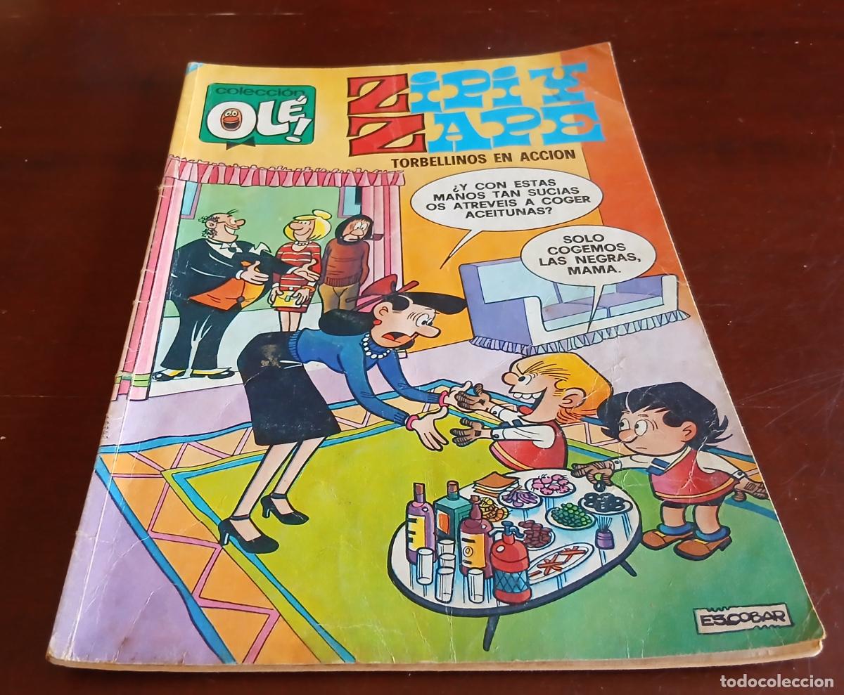 C&oacute;mics: COLECCION OLE N&ordm; 127 - ZIPI Y ZAPE - TORBELLINOS EN ACCION - EDICIONES.B