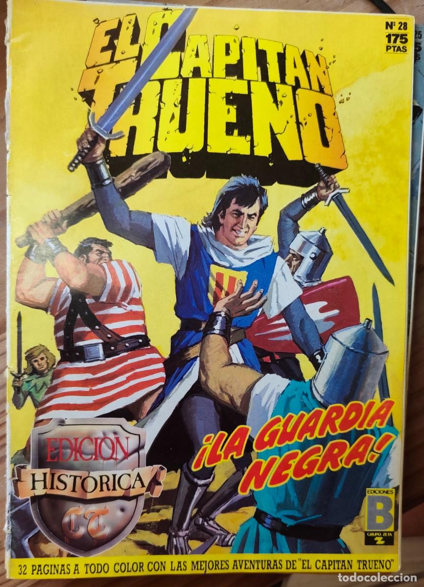 C&oacute;mics: CAPITAN TRUENO - N&ordm; 28 - EDICION HISTORICA - EDICIONES B
