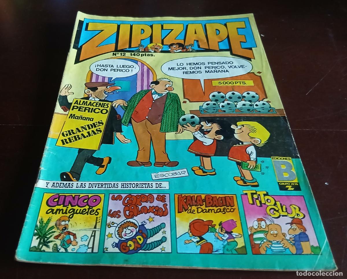 C&oacute;mics: ZIPI Y ZAPE N&ordm; 12 - EDICIONES.B - GRUPO.Z