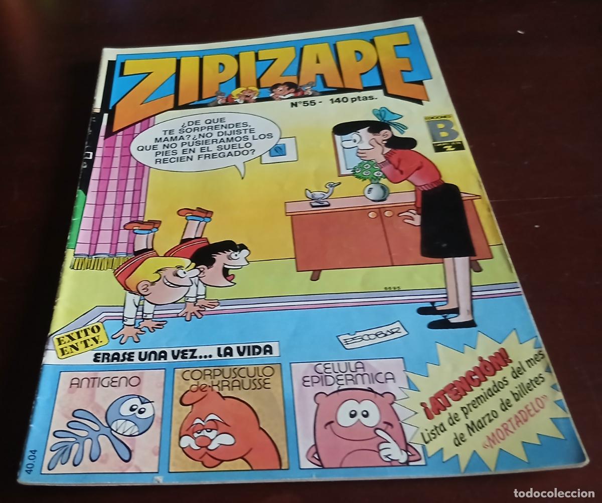 C&oacute;mics: ZIPI Y ZAPE N&ordm; 55 - EDICIONES.B - GRUPO.Z - Foto 1