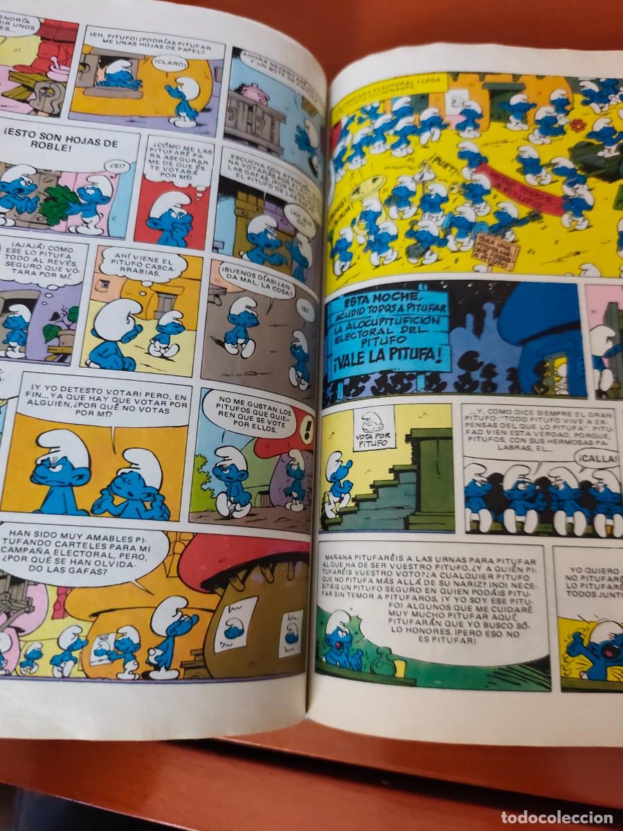C&oacute;mics: Ediciones B. Ol&eacute;. Los pitufos. Tomo 2. Primera edici&oacute;n - Foto 5