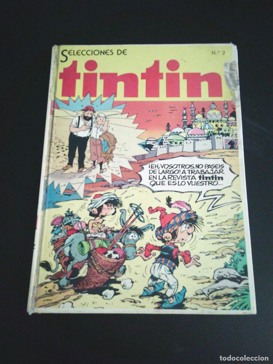 C&oacute;mics: SELECCINES DE TINTIN - NUMERO 2 - EDITORIAL BRUGUERA - CJ 136 (2)