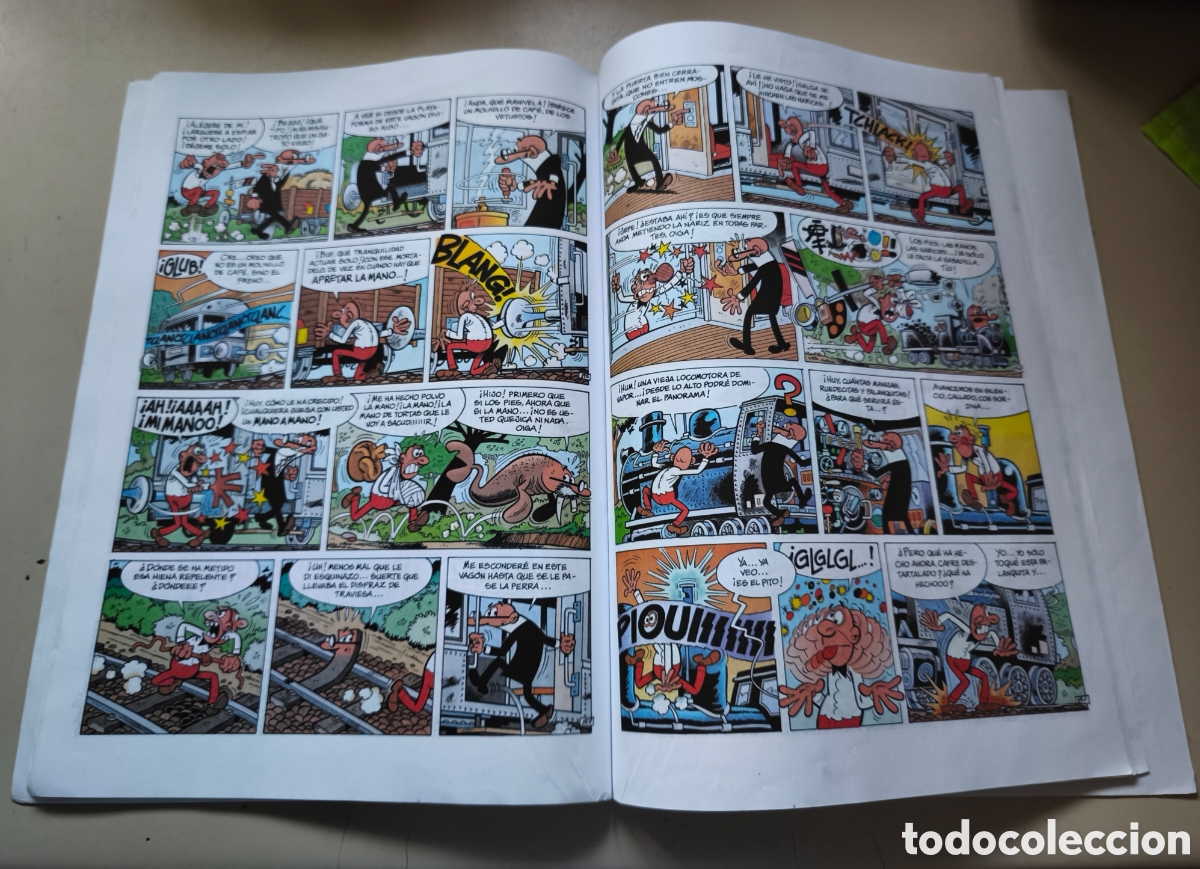 C&oacute;mics: MORTADELO Y FILEM&Oacute;N. LOS VERDES. EDICIONES B. - Foto 4