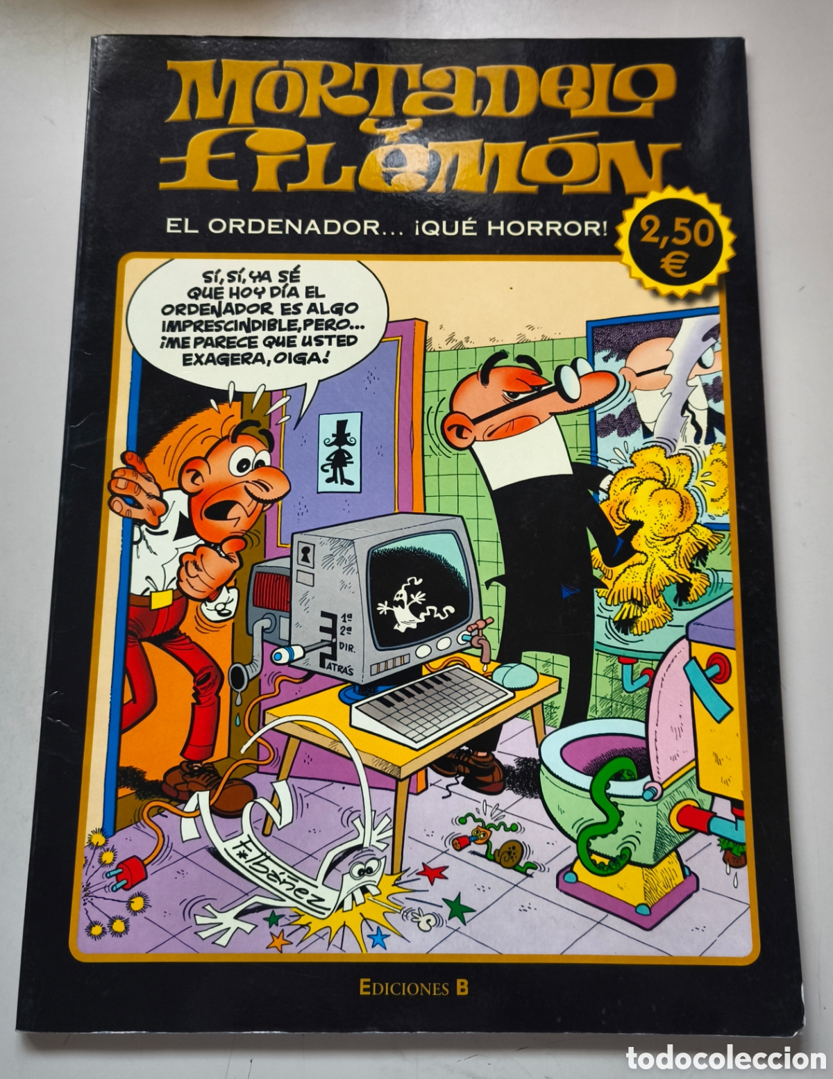 C&oacute;mics: MORTADELO Y FILEMON , DE IBA&Ntilde;EZ : EL ORDENADOR ... &iexcl; QUE HORROR ! ... 1&ordf; EDICION 2011
