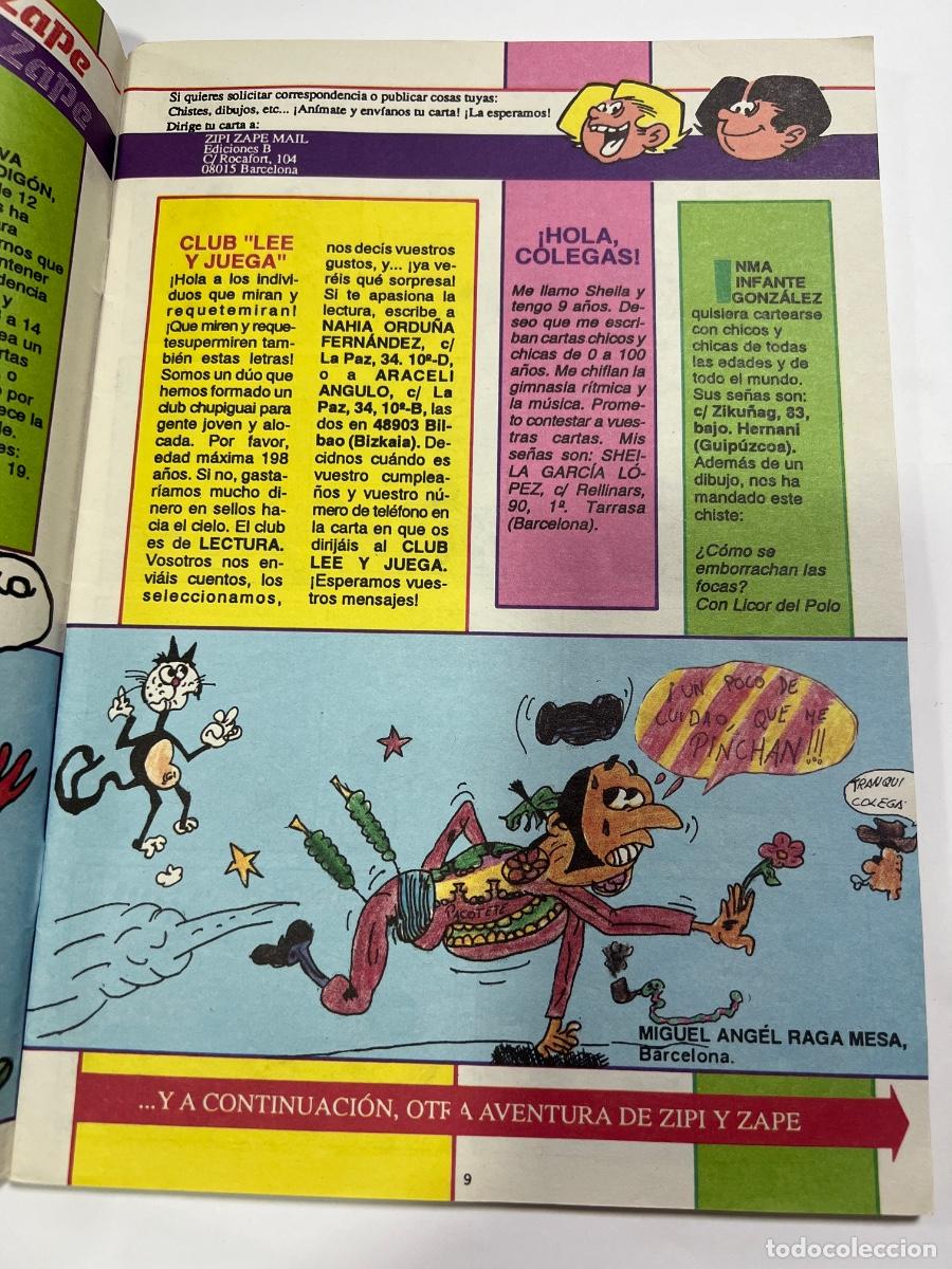 C&oacute;mics: ZIPI Y ZAPE. EXTRA N&deg; 12. EDICIONES B. 1987. - Foto 3