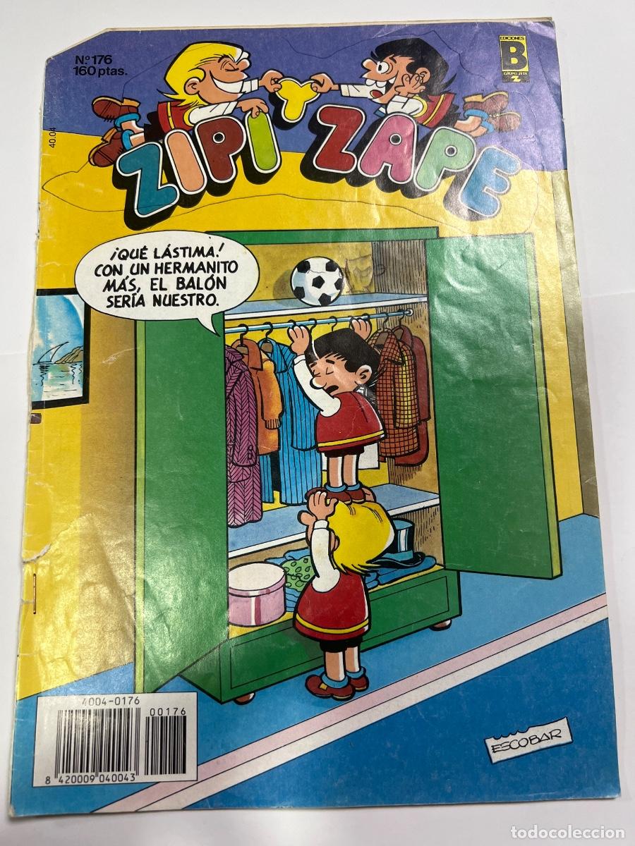 C&oacute;mics: ZIPI Y ZAPE. N&deg; 176. EDICIONES B. ESCOBAR - Foto 1