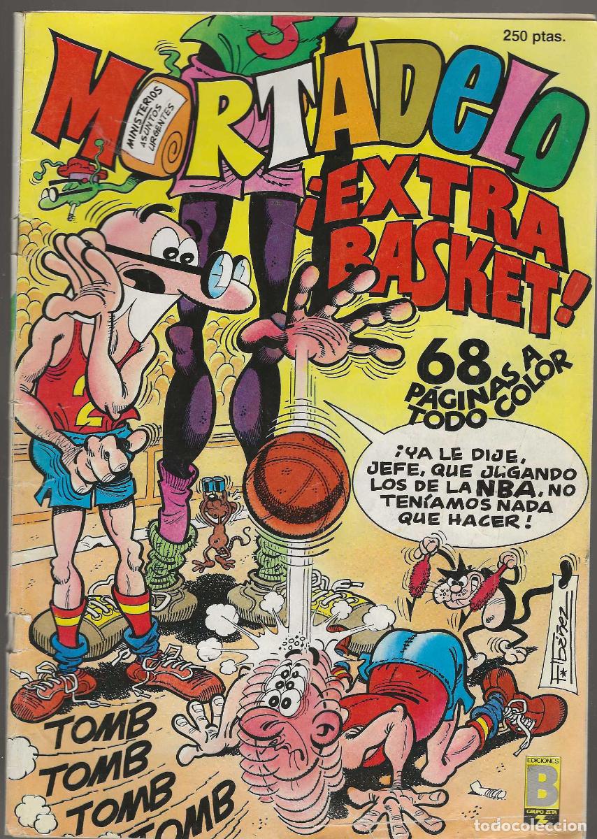 C&oacute;mics: MORTADELO Y FILEM&Oacute;N -- EXTRA BASKET