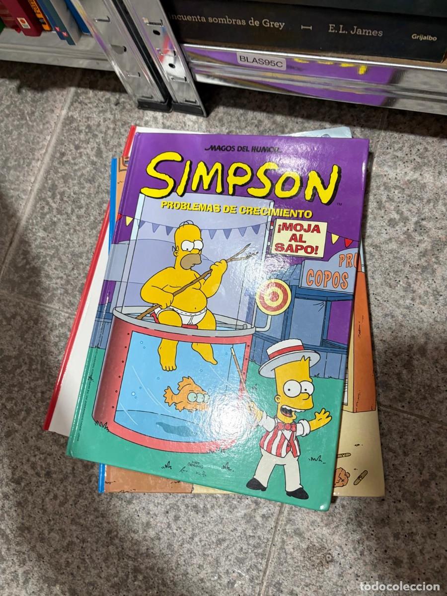 C&oacute;mics: BLAS95C SIMPSON: PROBLEMAS DE CRECIMIENTO, MATT GROENING, - magos de humor