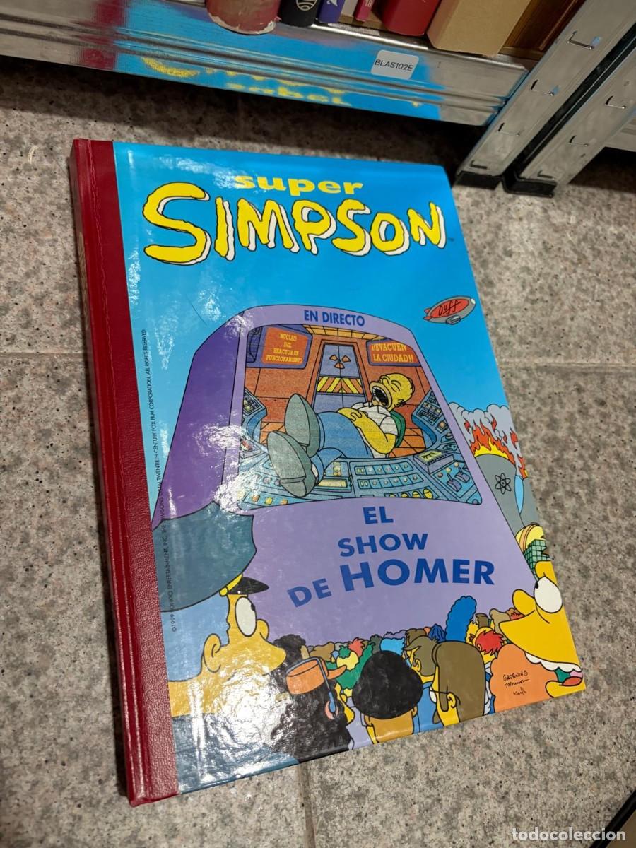 C&oacute;mics: BLAS102E EL SHOW DE HOMER, SUPER SIMPSON 6 humor matt groenins, ediciones b- - Foto 1