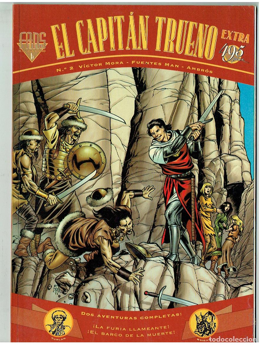 C&oacute;mics: EL CAPITAN TRUENO. EXTRA.FANS. N&ordm; 2. EDICIONES B. 1998.(B/39.3 RUM)