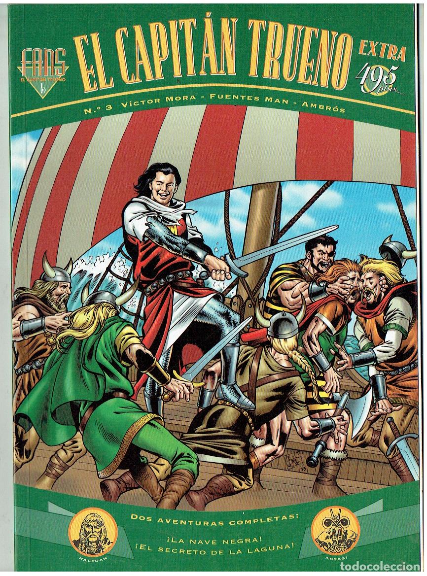 C&oacute;mics: EL CAPITAN TRUENO. EXTRA.FANS. N&ordm; 3. EDICIONES B. 1998.(B/39.3 RUM)