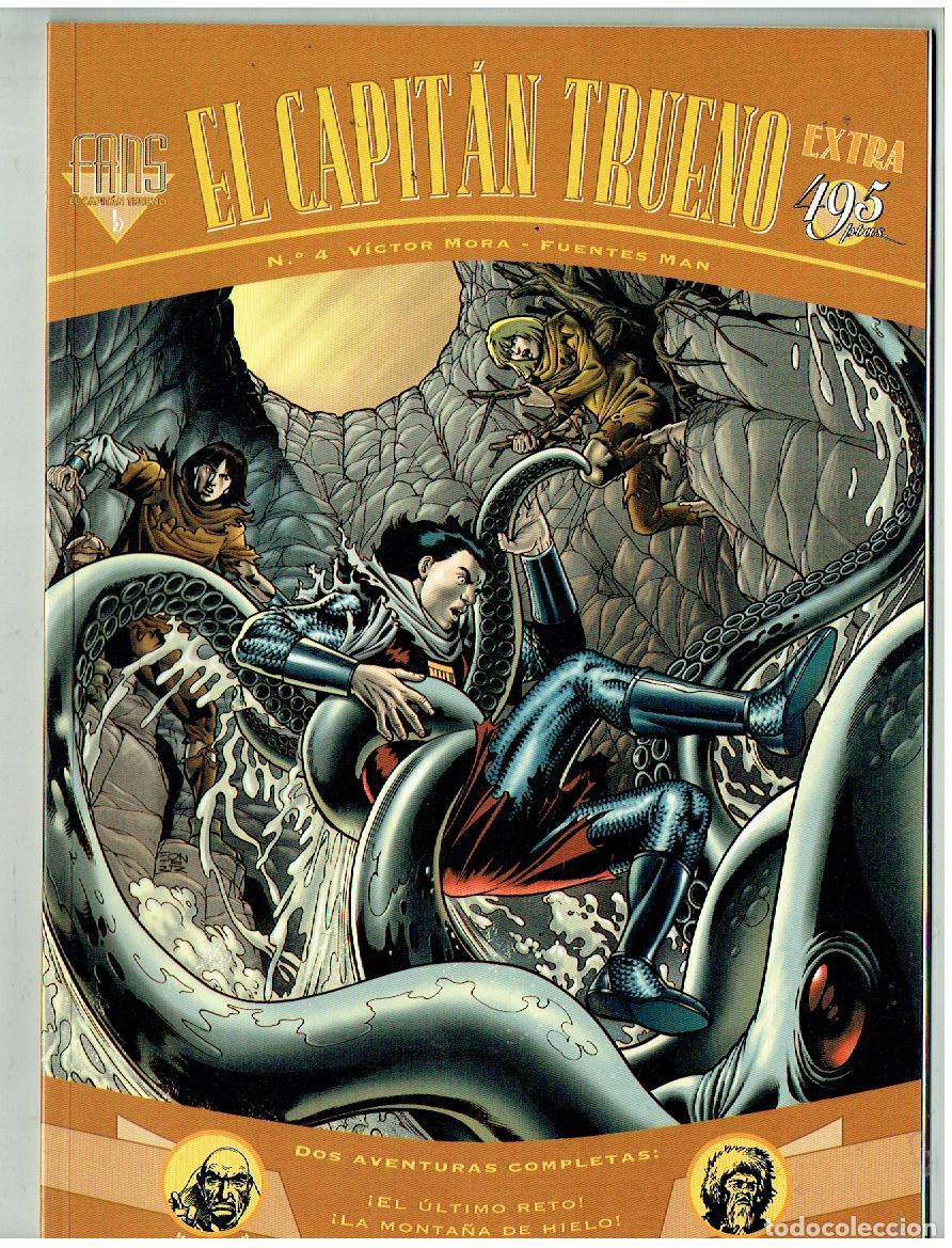 C&oacute;mics: EL CAPITAN TRUENO. EXTRA.FANS. N&ordm; 4. EDICIONES B. 1998.(B/39.3 RUM)