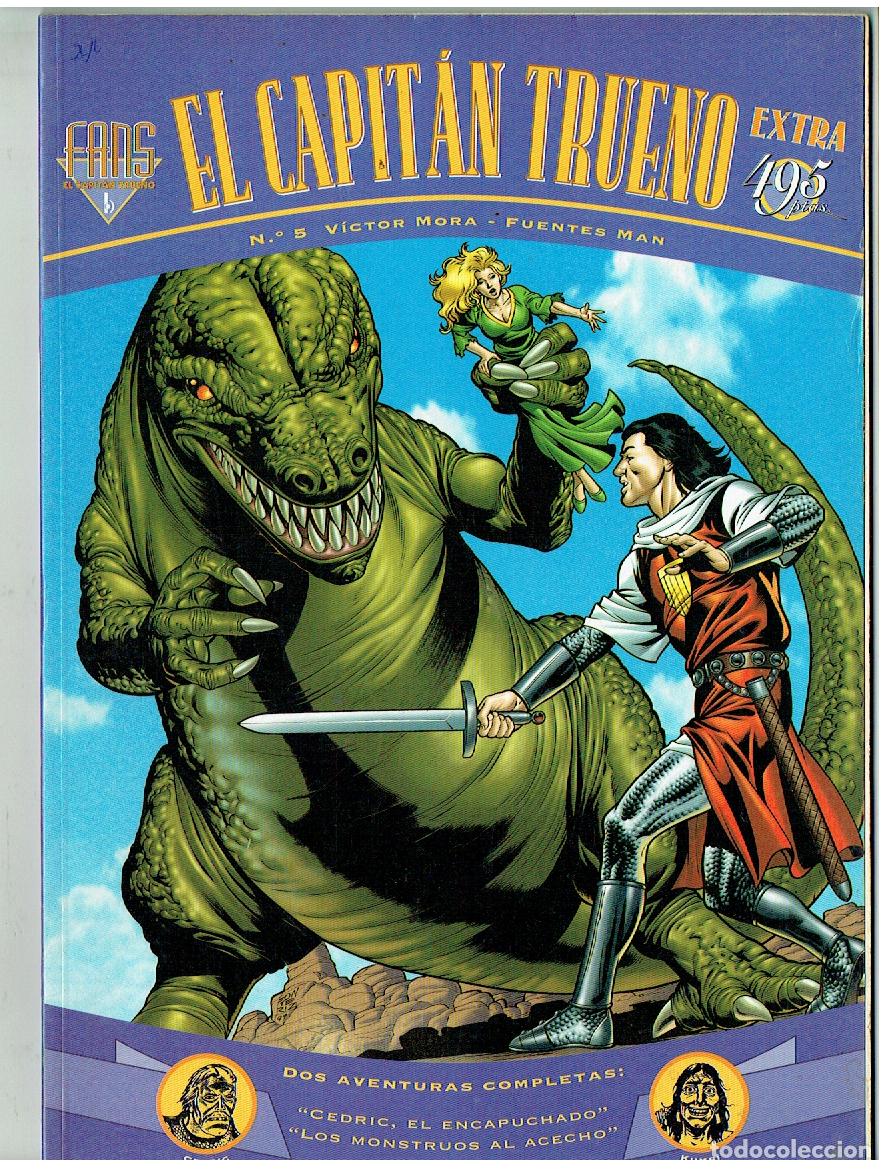 C&oacute;mics: EL CAPITAN TRUENO. EXTRA.FANS. N&ordm; 5. EDICIONES B. 1998.(B/39.3 RUM)