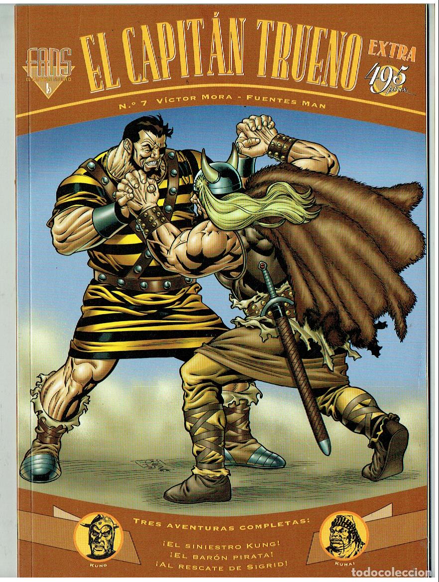 C&oacute;mics: EL CAPITAN TRUENO. EXTRA.FANS. N&ordm; 7. EDICIONES B. 1998.(B/39.3 RUM)