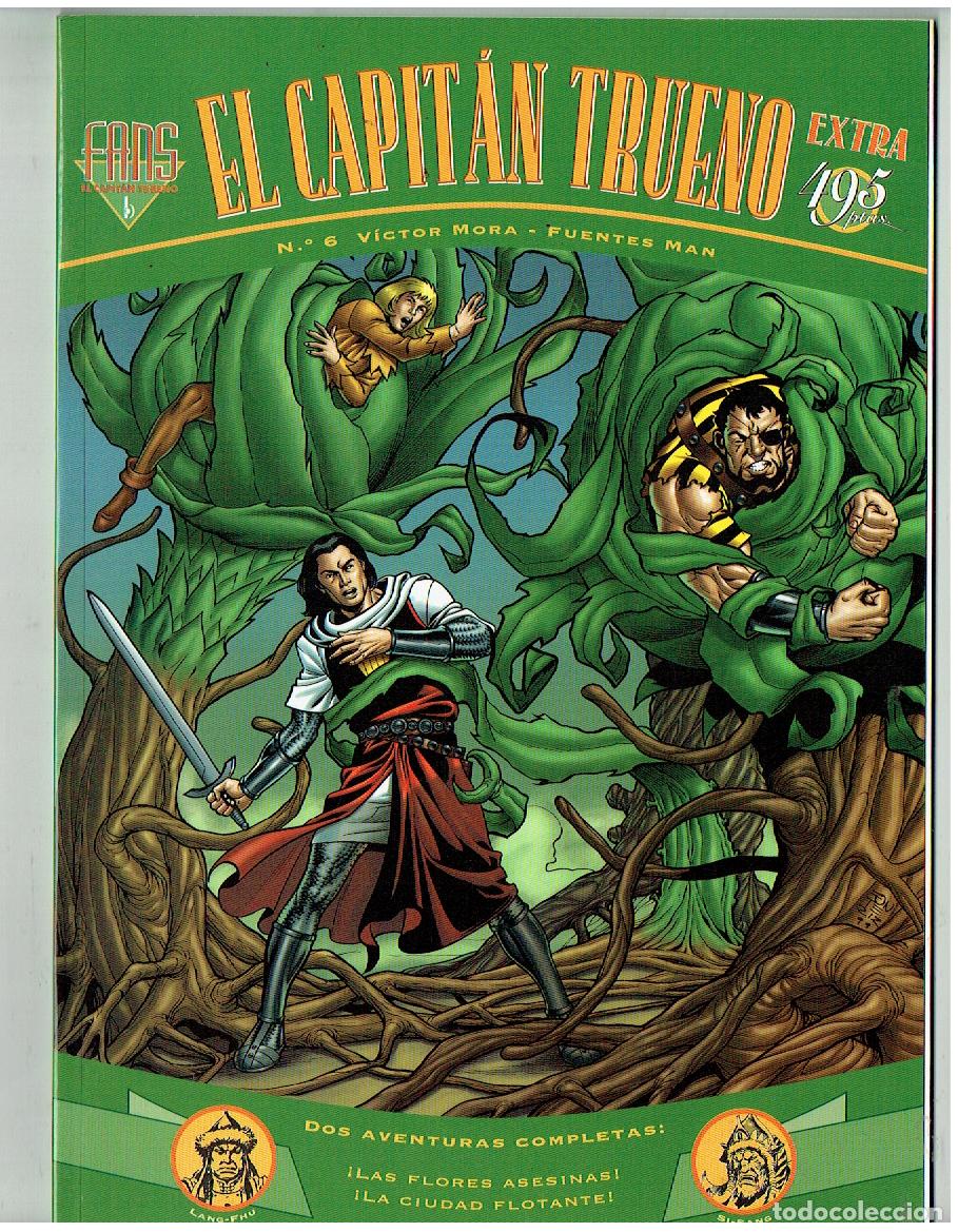 C&oacute;mics: EL CAPITAN TRUENO. EXTRA. FANS. N&ordm; 6. EDICIONES B. 1998.(B/39.3 RUM)