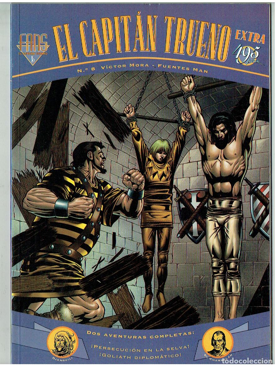 C&oacute;mics: EL CAPITAN TRUENO. EXTRA. FANS. N&ordm; 8. EDICIONES B. 1998.(B/39.3 RUM)