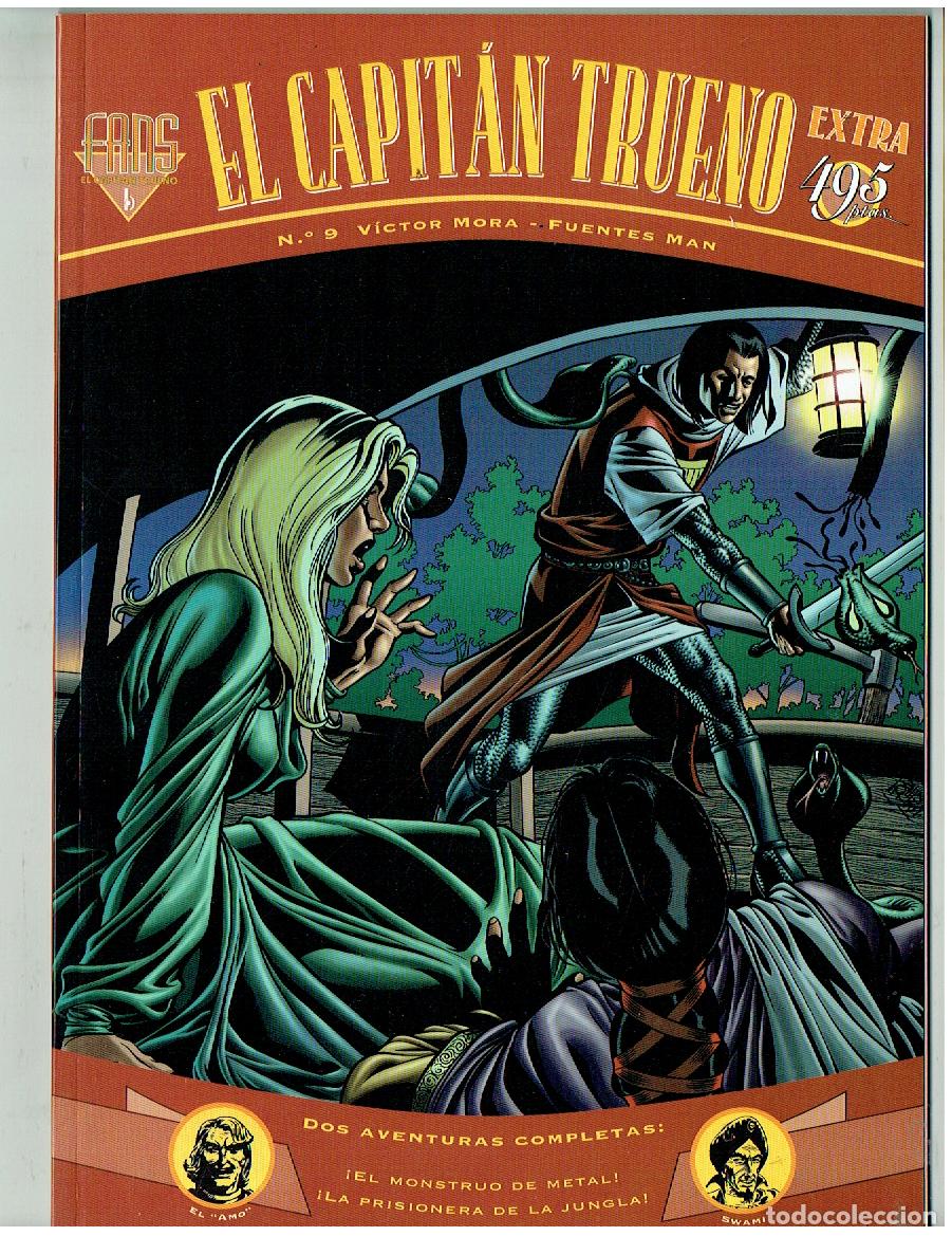 C&oacute;mics: EL CAPITAN TRUENO. EXTRA. FANS. N&ordm; 9. EDICIONES B. 1998.(B/39.3 RUM)