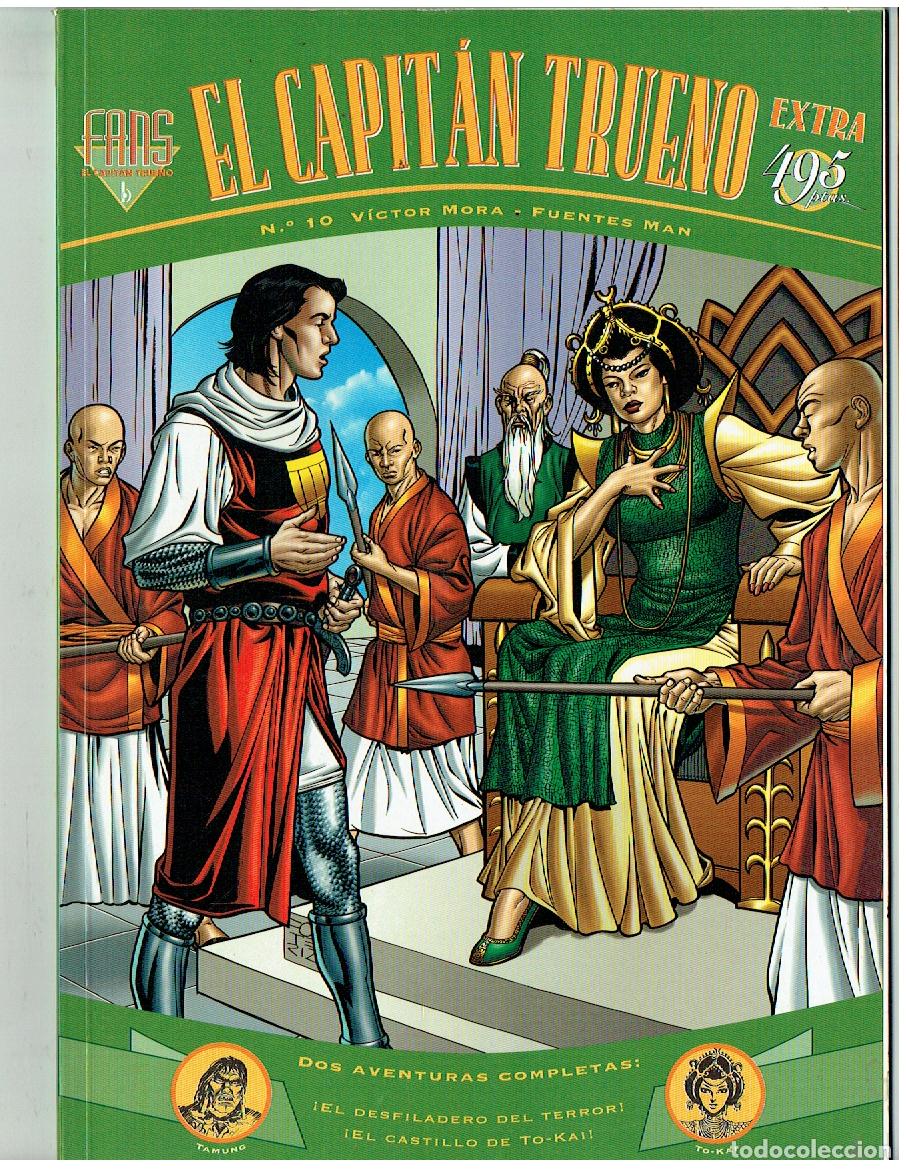 C&oacute;mics: EL CAPITAN TRUENO. EXTRA. FANS. N&ordm; 10. EDICIONES B. 1998.(B/39.3 RUM)