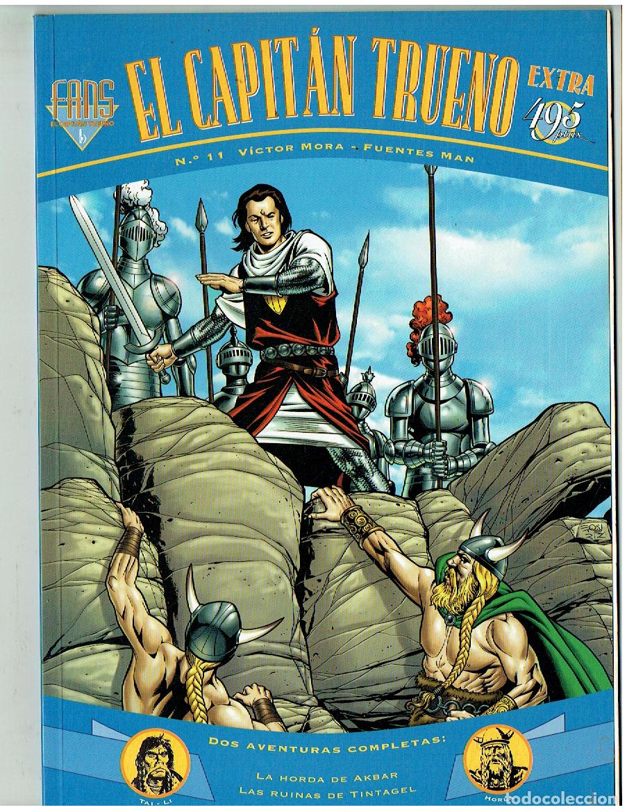 C&oacute;mics: EL CAPITAN TRUENO. EXTRA. FANS. N&ordm; 11. EDICIONES B. 1998.(B/39.3 RUM)