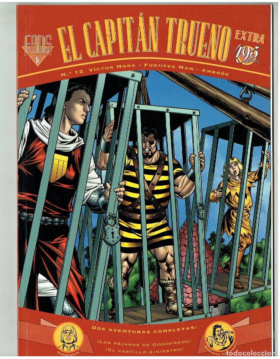 C&oacute;mics: EL CAPITAN TRUENO. EXTRA. FANS. N&ordm; 12. EDICIONES B. 1998.(B/39.3 RUM)
