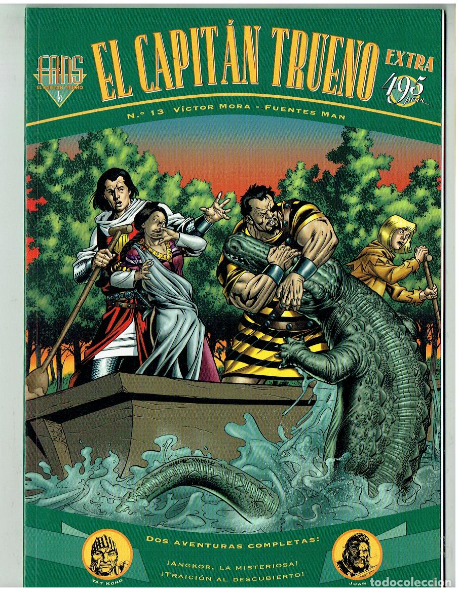 C&oacute;mics: EL CAPITAN TRUENO. EXTRA. FANS. N&ordm; 13. EDICIONES B. 1998.(B/39.3 RUM)