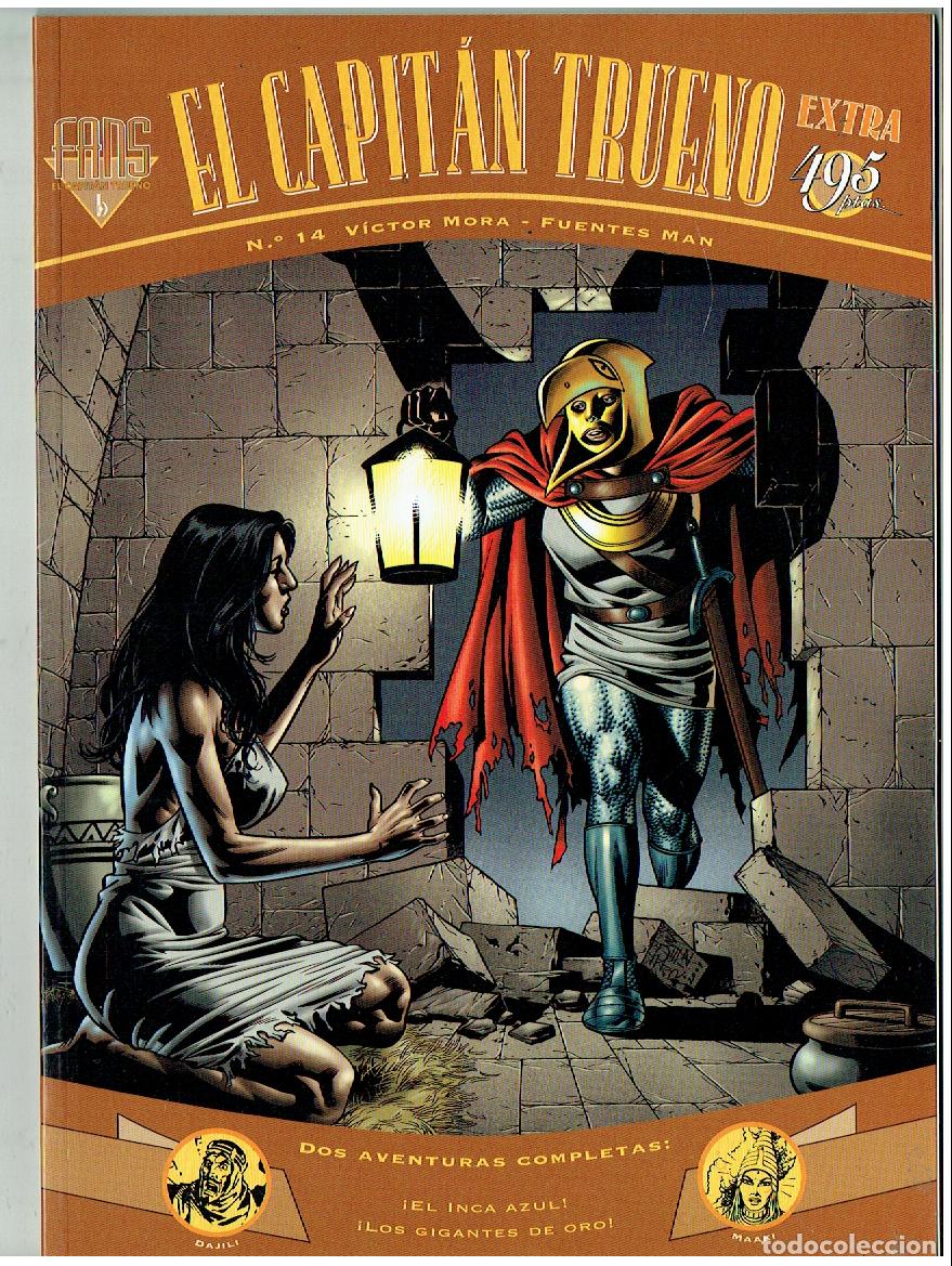 C&oacute;mics: EL CAPITAN TRUENO. EXTRA. FANS. N&ordm; 14. EDICIONES B. 1998.(B/39.3 RUM)